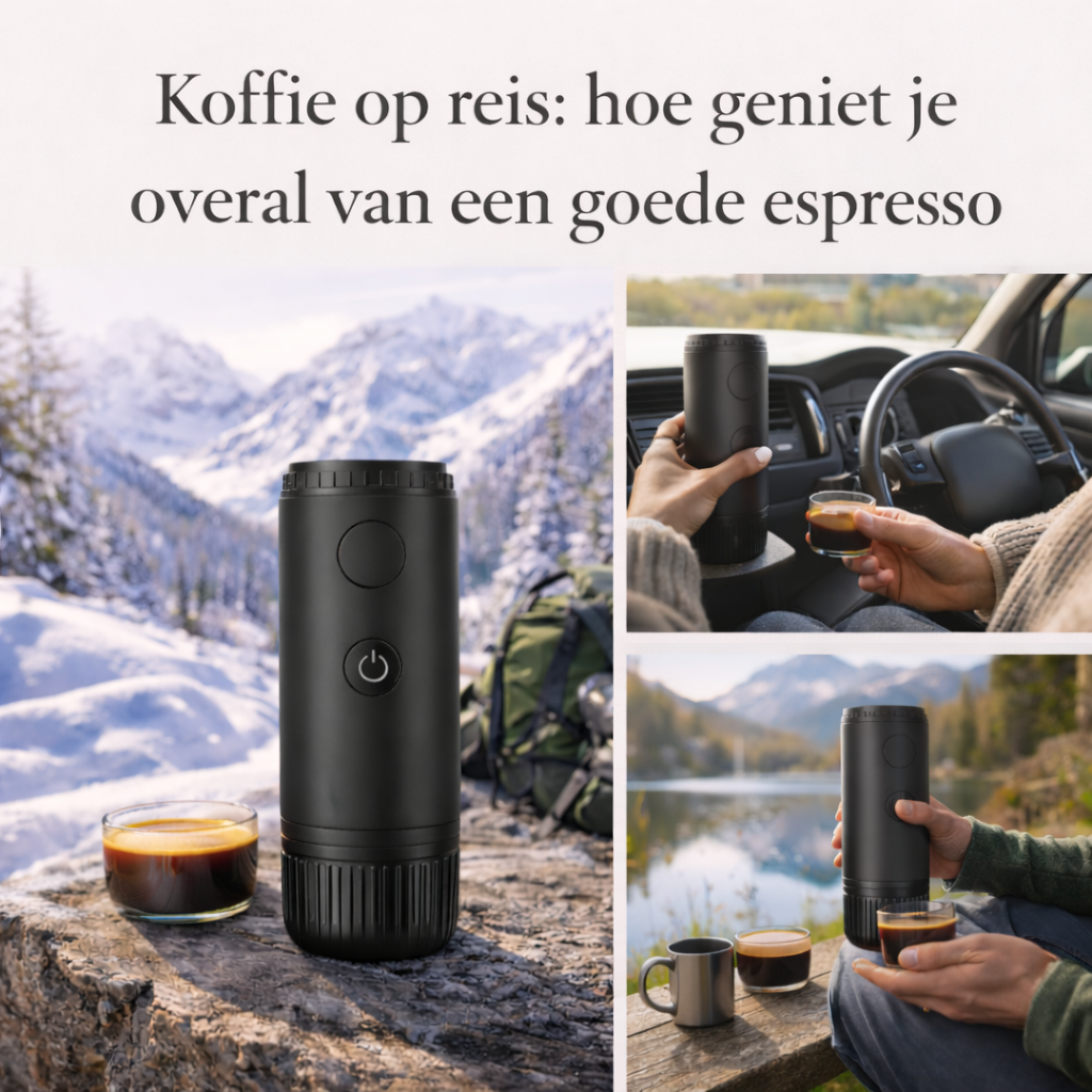 Koffie op reis: hoe geniet u overal van een goede espresso